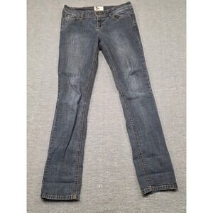 SO Jeans Womens Size 9 Average Skinny Coffee Wash Dark Blue Denim DJBS21058